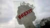 U.K. - A view of a sculpture by London based Italian artist Matt Marga "One Million Queen" which depicts a profile of Britain's Queen Elizabeth II in London, December 10, 2018