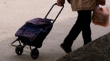 Old people in Latvia