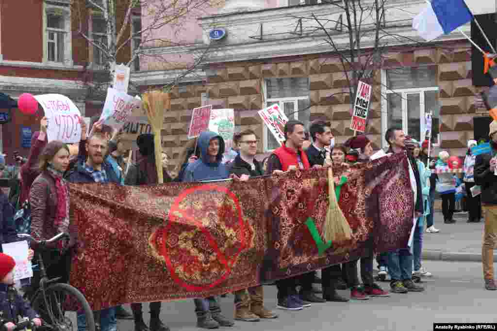 "Монстрация" в Красноярске 