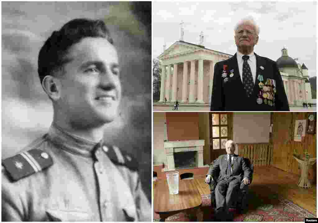 Юлиус Дексинс, 89. Литовец. Служил в Красной Армии с августа 1944 по май 1945. После окончания Войны остался в Латвии 